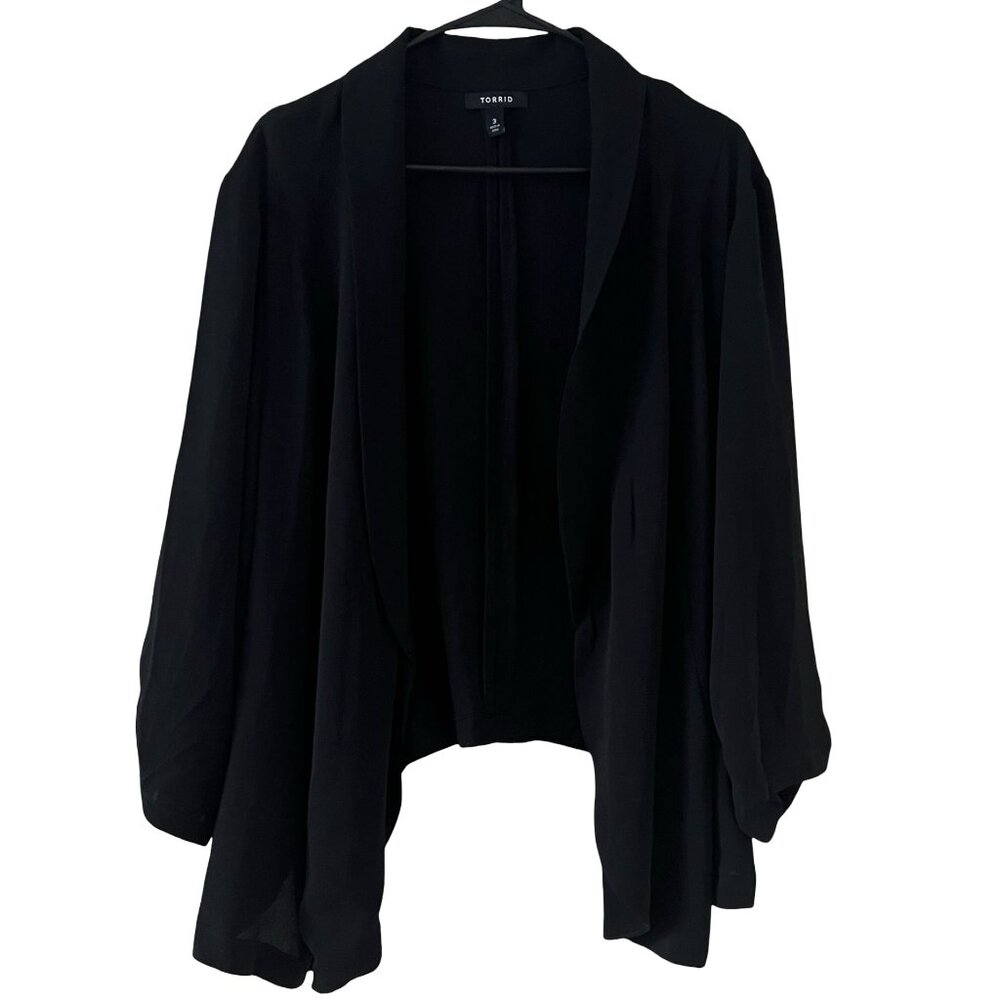 Torrid Black Cardigan